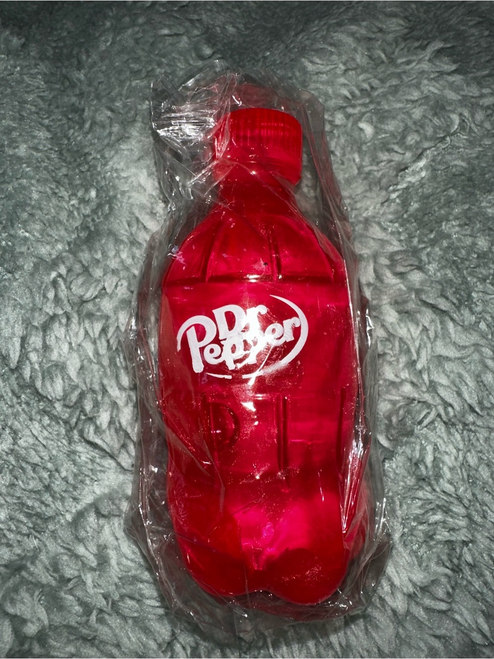 Red soda bottle squishy toy - Red Educational Play Toy